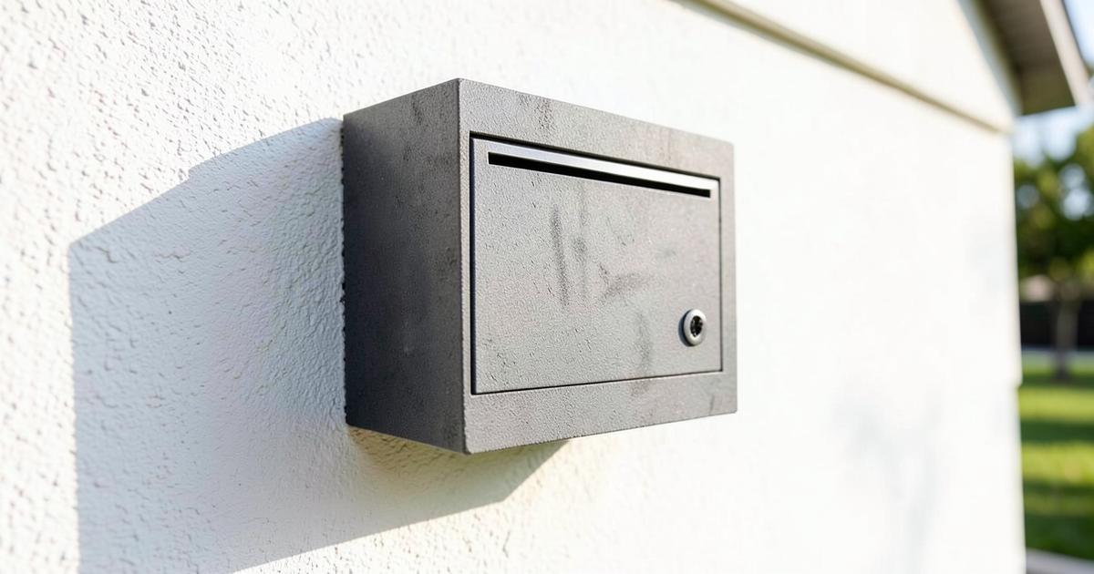 Garage, Kellerraum und Briefkasten im Bildvergleich